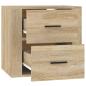 Preview: Wand-Nachttisch Sonoma-Eiche 50x36x47 cm