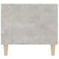 Preview: Couchtisch Betongrau 90x49x45 cm Holzwerkstoff