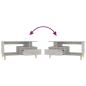 Preview: Couchtisch Betongrau 90x49x45 cm Holzwerkstoff