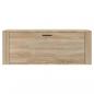 Preview: Wand-Schuhschrank Sonoma-Eiche 100x35x38 cm Holzwerkstoff