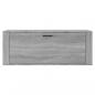 Preview: Wand-Schuhschrank Grau Sonoma 100x35x38 cm Holzwerkstoff