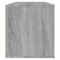 Preview: Wand-Schuhschrank Grau Sonoma 100x35x38 cm Holzwerkstoff
