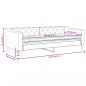 Preview: Tagesbett mit Matratze Taupe 80x200 cm Stoff