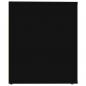 Preview: Nachttisch Schwarz 50x39x47 cm