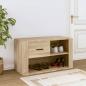 Preview: Schuhschrank Sonoma-Eiche 80x35x45 cm Holzwerkstoff