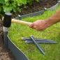Preview: Nature Garten-Bodenanker 10 Stk. Grau