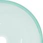 Preview: Waschbecken Hartglas 30x12 cm Matt