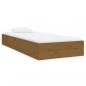 Preview: ARDEBO.de - Massivholzbett Honigbraun 75x190 cm