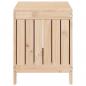Preview: Gartentruhe 76x42,5x54 cm Massivholz Kiefer