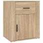 Preview: Nachttisch Sonoma-Eiche 50x36x60 cm Holzwerkstoff