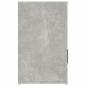 Preview: Nachttisch Betongrau 50x36x60 cm Holzwerkstoff