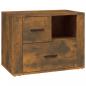 Preview: Nachttisch Räuchereiche 60x36x45 cm Holzwerkstoff