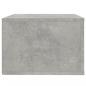 Preview: Wand-Nachttische 2 Stk. Betongrau 50x36x25 cm