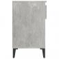 Preview: Schuhregal Betongrau 102x36x60 cm Holzwerkstoff