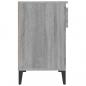 Preview: Schuhregal Grau Sonoma 102x36x60 cm Holzwerkstoff