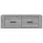 Preview: TV-Wandschrank Grau Sonoma 80x36x25 cm Holzwerkstoff
