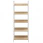 Preview: Bücherregal 5 Regalböden Eiche 60x27,6x158,5 cm Holzwerkstoff