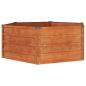 Preview: Hochbeet Rostig 129x129x45 cm Cortenstahl