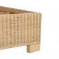 Preview: Bettrahmen Handgewebt Echtes Rattan 180×200 cm