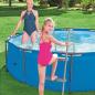 Preview: Bestway Poolleiter 2 Stufen Flowclear 84 cm 58430