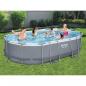 Preview: ARDEBO.de - Bestway Power Steel Pool-Set Oval 488x305x107 cm