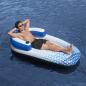 Preview: ARDEBO.de - Bestway Hydro Force Wasserliege 183x97 cm Blau