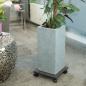 Preview: ARDEBO.de - Nature Pflanzenroller Quadratisch 30x30 cm Anthrazit WPC