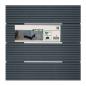 Preview: Nature Pflanzenroller Quadratisch 30x30 cm Anthrazit WPC