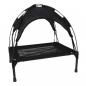 Preview: ARDEBO.de - Pets Collection Haustierbett/Zelt 60x45 cm Schwarz