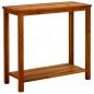 Preview: ARDEBO.de - Garten-Konsolentisch 80x35x75 cm Massivholz Akazie