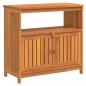 Preview: Garten-Konsolentisch 80x35x75 cm Massivholz Akazie