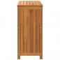 Preview: Garten-Konsolentisch 80x35x75 cm Massivholz Akazie