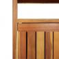 Preview: Garten-Konsolentisch 80x35x75 cm Massivholz Akazie