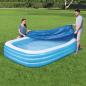 Preview: ARDEBO.de - Bestway Flowclear Poolabdeckung 305x183x56 cm