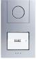 Preview: ARDEBO.de M-E Vistus AD ALU 410 S Audio Zusatz-Außenstation, Aufputz, 1-Familienhaus, silber (41004)