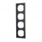 Preview: Merten MEG4040-3614 Rahmen, M-Pure, 4fach, anthrazit