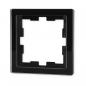 Preview: Merten D-Life Glas Rahmen, 1fach, onyxschwarz (MEG4010-6503)