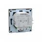 Preview: Merten MEG2367-6052 SCHUKO Steckdose mit USB-Ladegerät Typ A und Typ C / 3,0 A, System Design, moccametallic