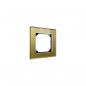Preview: ARDEBO.de Merten MEG4010-2341 Echtglasrahmen, M-Plan, 1fach, Gold