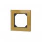 Preview: Merten MEG4010-2341 Echtglasrahmen, M-Plan, 1fach, Gold