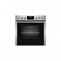 Preview: ARDEBO.de Neff E1CCE4AN1 N50 EEK: A Einbauherd, 60 cm breit, 71 L, CircoTherm, LCD-Display, Schnellaufheizung, Edelstahl
