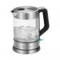 Preview: ARDEBO.de PC-WKS 1107 G Glas-Wasserkocher, 2200 W, 1,5 L, Sicherheitsglas, 360 ° Cordless, Überhitzungsschutz, edelstahl/Glas (501107)