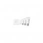 Preview: Philips Hue White Starter-Set, Lampe, 9,5W, E27, A60, 1100lm, Dimmschalter, Dreierpack, weiß (929002469204)