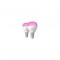 Preview: ARDEBO.de Philips White & Color Ambiance LED Lampe, 5,1W, E14, 470lm, Tropfenform, Doppelpack (929003573602)