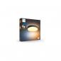 Preview: Philips Hue Enrave LED Deckenleuchte M, Dimmschalter, 19,2W, 2450lm, 4000K, schwarz (915005996701)