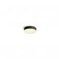 Preview: ARDEBO.de Philips Hue Enrave LED Deckenleuchte S, Dimmschalter, 9,6W, 1220lm, 4000K, schwarz (915005996501)