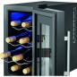 Preview: ProfiCook PC-WK 1232 Glastürkühlschrank, 23L, 26cm breit, Anti-Vibrationssystem, Thermoelektrische Kühlung, schwarz (501232)