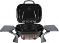 Preview: ProfiCook PC-GG 1261 Tisch-Gasgrill, 50 mbar, 2 Heizzonen, 42 x 36 cm großen Grillfläche, schwarz (501261)