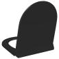 Preview: Toilettensitz mit Absenkautomatik und Quick-Release Schwarz