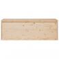 Preview: Wandschrank 100x30x35 cm Massivholz Kiefer